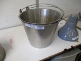 (2) Vollrath Stainless Steel 23qt Pails.