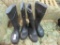 (4) Rubber Boots