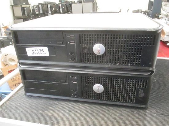 (2) Dell OptiPlex 780 Desktop Computers