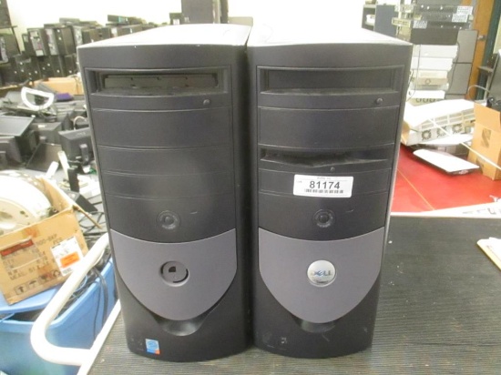 (2) Dell OptiPlex GX280 Desktop Computer