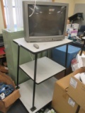 3 Tier cart with (1) Television