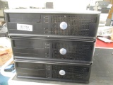(3) Dell OptiPlex 780 Desktop Computers