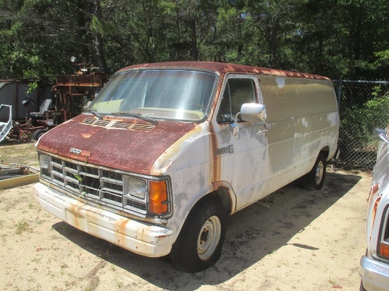 1989, Dodge, Ram, Van,