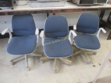 (3) Rolling Office Chairs