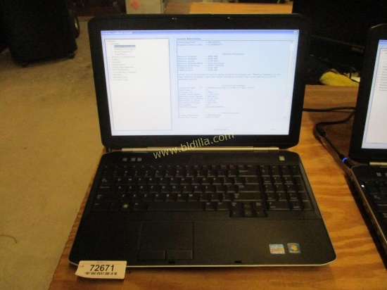 Dell Latitude E5520 Laptop Computer.