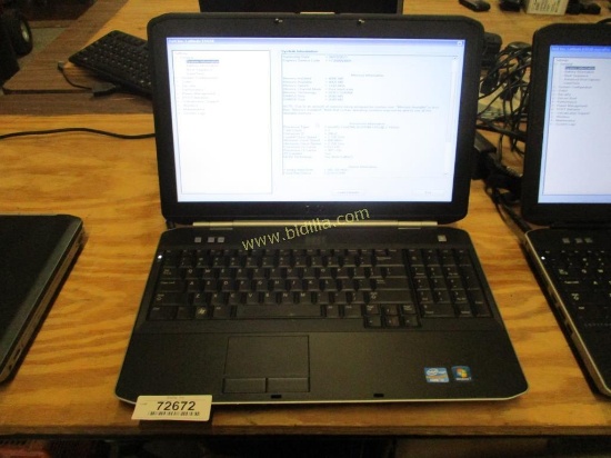 Dell Latitude E5520 Laptop Computer.