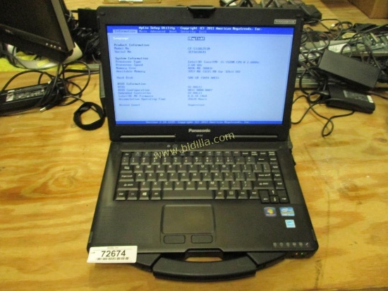 Panasonic Toughbook CF-53 Laptop Computer.