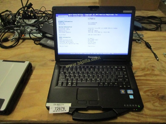 Panasonic Toughbook CF-53 Laptop Computer.