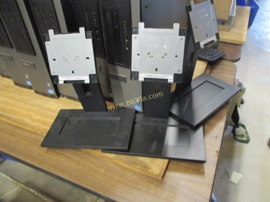 (5) Dell Monitor Stands.