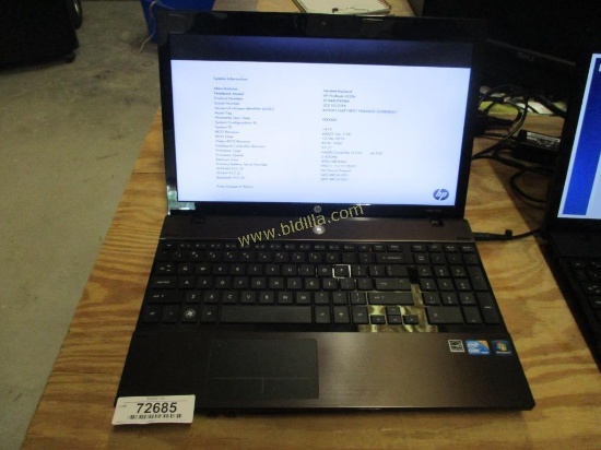 HP ProBook 4520s Laptop Computer.