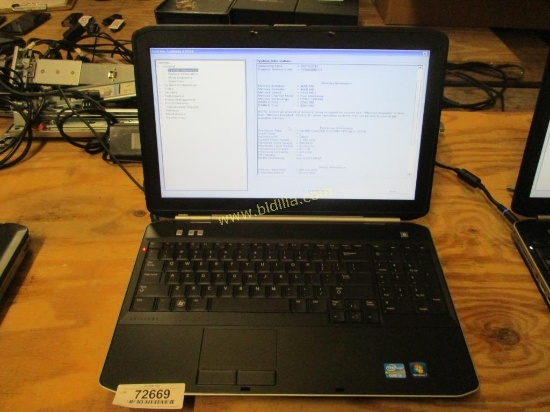 Dell Latitude E5520 Laptop Computer.