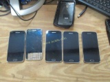 (5) Samsung Galaxy S5 Smart Phones