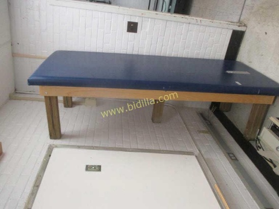 Wood and Cloth Massage Table