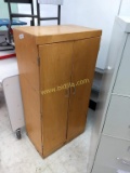 2 Door Wood Cabinet