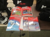 (6) Gleim Aviation Books in Case