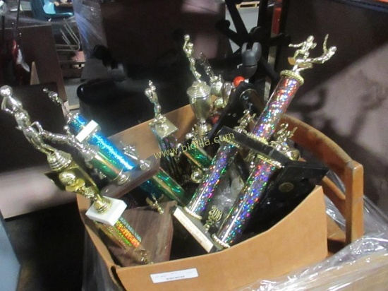 Box of (10) Trophies