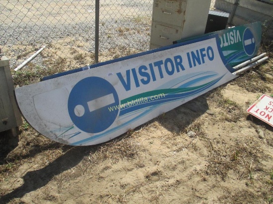 Visitor Information Sign