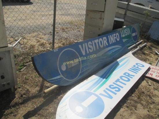 Visitor Information Sign