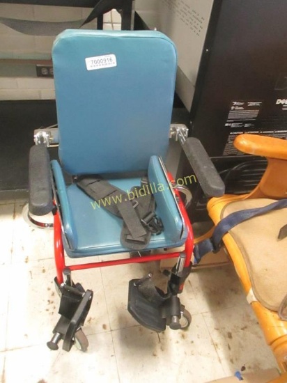 Rolling Handicapped High Chair.