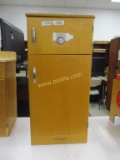 Wood Children's Play Refrigerator.