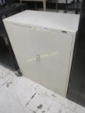 2 Door 2 Shelf Metal Cabinet