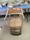 (2) Vintage Student Chairs