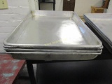 (4) Aluminum Cake Pans, Approx. 25 1/4