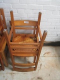 (2) Wood Chairs