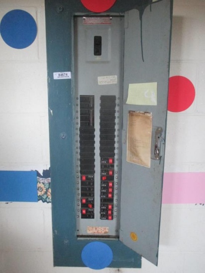 GE NLTQ Circuit Breaker Box