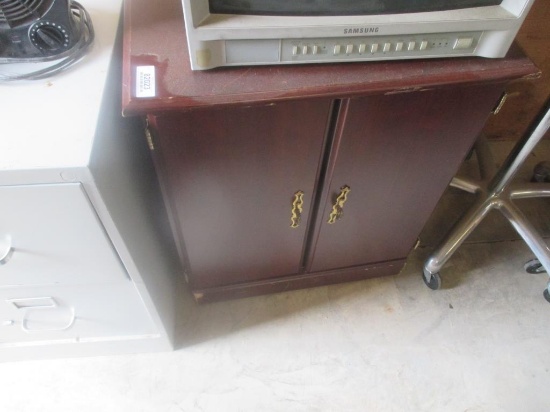 Wood 2 Door Cabinet