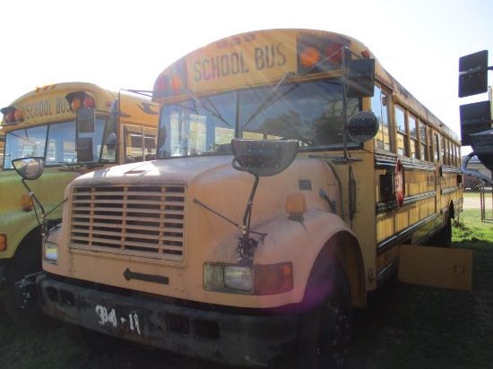 1995 Thomas Built School Bus International 3800