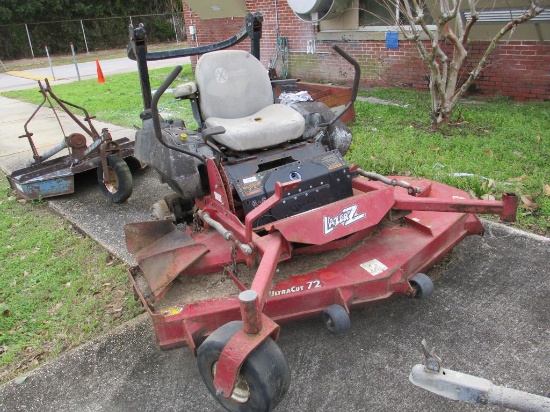 Exmark LazerZ 72" Riding Lawn Mower.