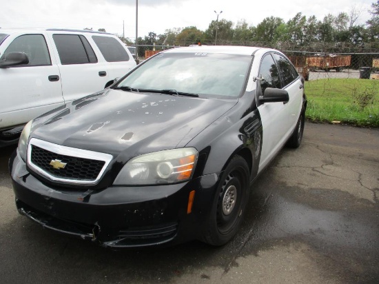 2012 Chevrolet Caprice Police 4 DR Sedan.