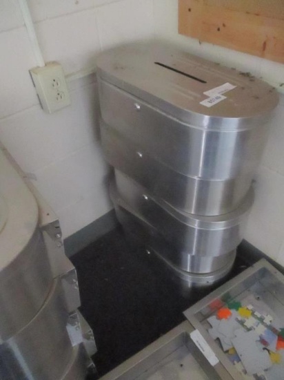 (4) Metal Toilet Paper Dispensers