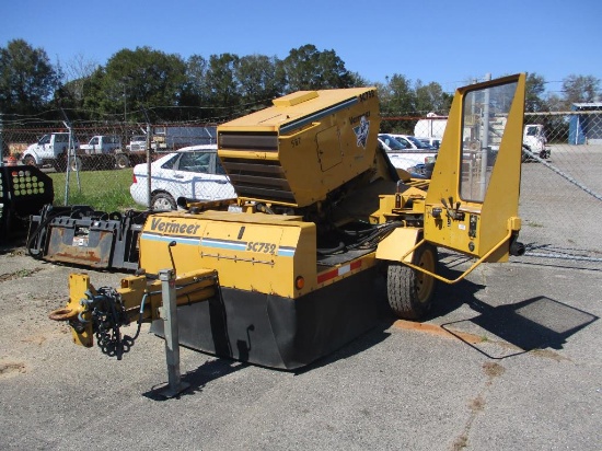 2004 VERMEER SC 752 Stump Grinder.