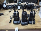 (3)iCom IC-F4021S Two-Way Radios.