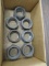 (7) Galvanized Reducing Bushings, 2