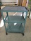 Metal Rolling 3 Tier ad Cart w/ Power Strip.