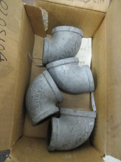 (4) Galvanized Reducing Ells, 2" to 1 1/2".