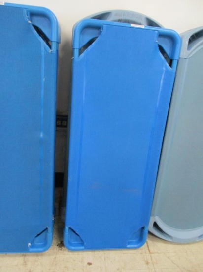 (2) Spaceline & (1) Lakeshore Kinder Cots.