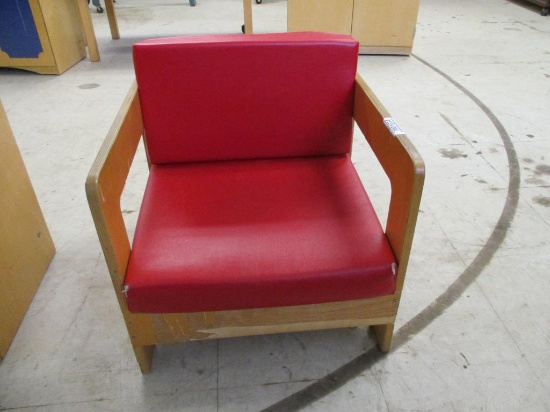 Cushioned Children's Chair.