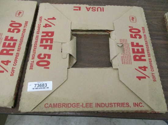 Cambridge-Lee Copper Refrigeration Tubing, 1/4" x
