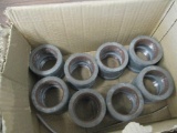 (8) Galvanized Couplings, 1 1/2