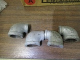 (4) Galvanized Reducing Ells, 1 1/2