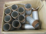 (12) Galvanized Nipples 1 1/2