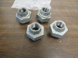 (4) Galvanized Unions, 1/2