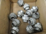 (13) Galvanized Unions, 3/4