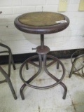 Metal Shop Stool.