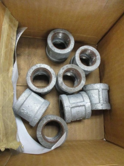 (8) Galvanized Couplers, 1".