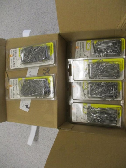 (6) Packs of Wire Brad Nails #17 1".